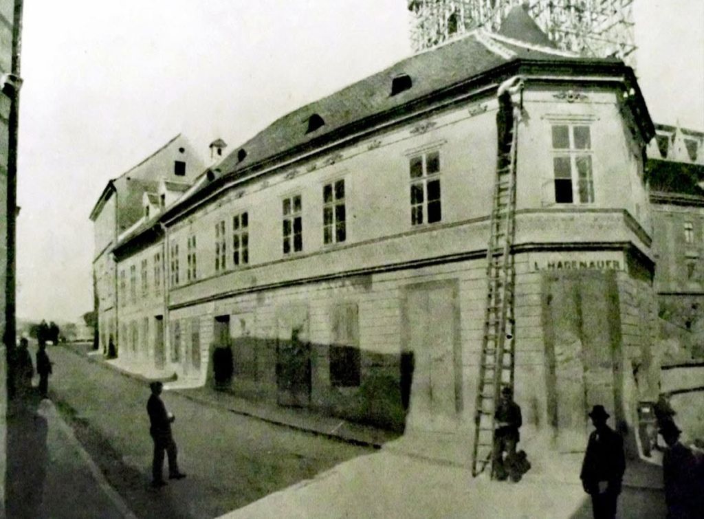 Bakačeva ulica 1899. godine
